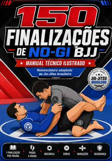 Capa do manual 150 finalizações de No-Gi BJJ